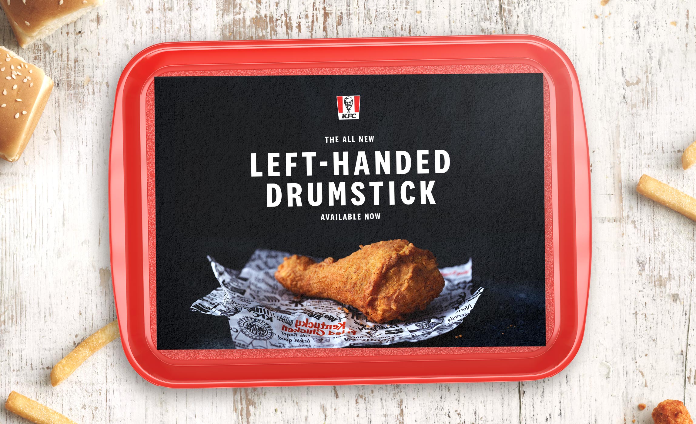 KFC: Left-handed